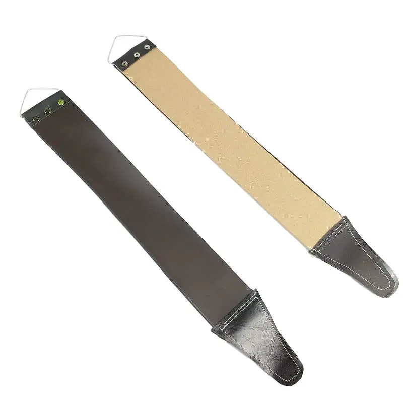 TorSor 2 Pack Razor Sharpener Strap Leather & Canvas | Final Edge Sharpening for Razors & Knives - view 2