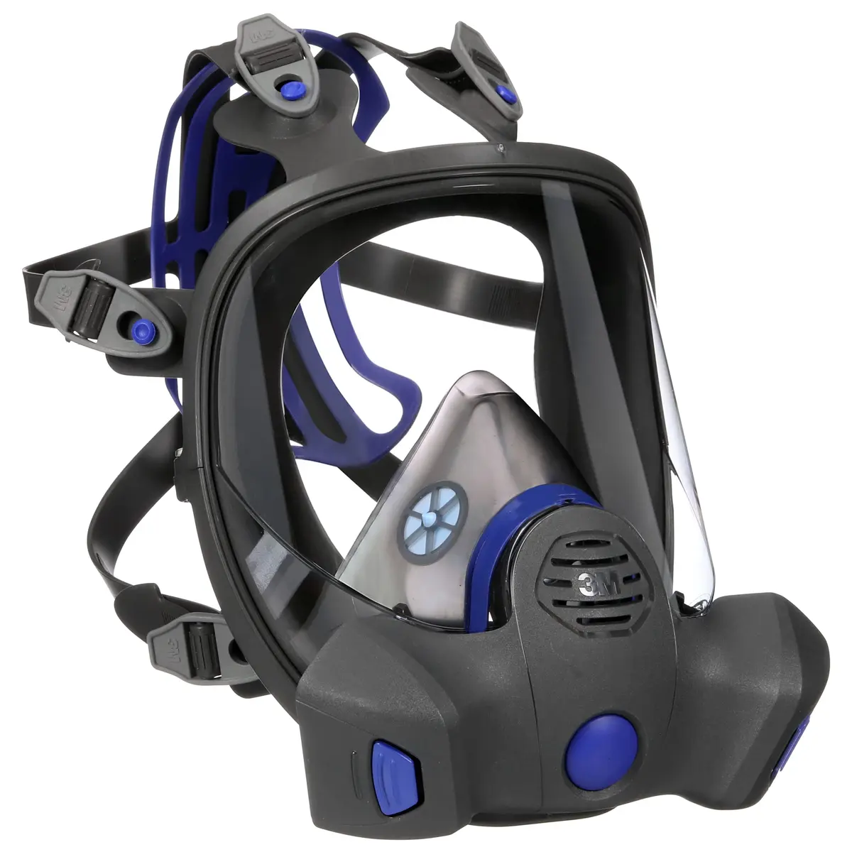 3M Secure Click Full Face Reusable Respirator FF-801 Small | Comfortable, Easy Communication, Industry-Approved - main product image