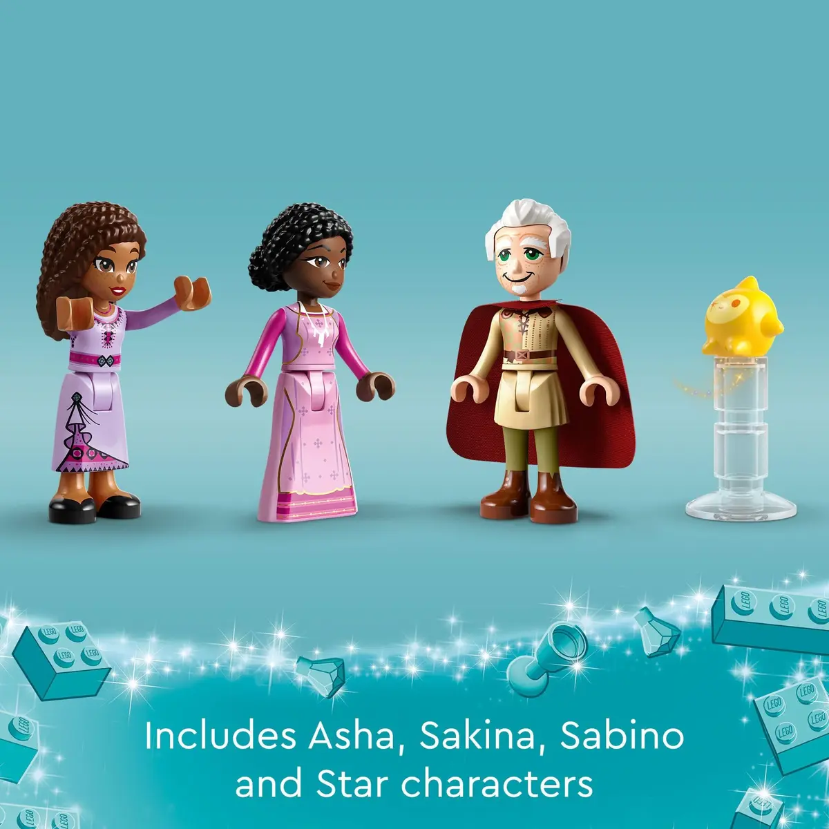 LEGO Disney Wish: Asha’s Cottage 43231 Building Toy Set for Kids 7+ | Role-Play & Collectible Fun - view 6