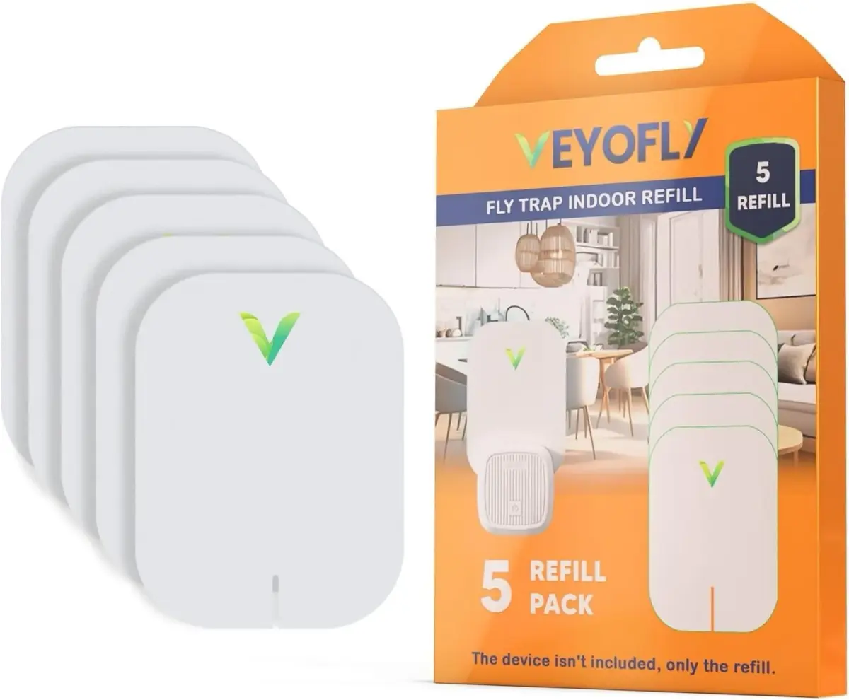 VEYOFLY Official Refill Fruit Fly Traps Indoor, Gnat Trap | 5 Refills - main product image