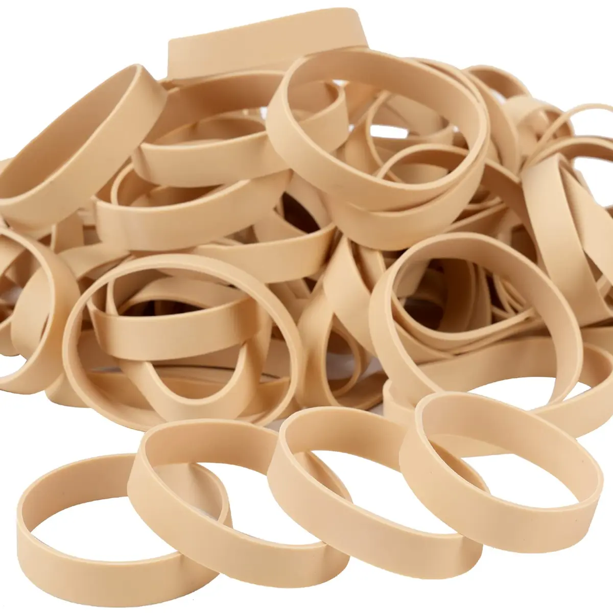 AMUU Heavy Duty Rubber Bands Size 84 Tactical Elastics Bands 50 Pack | Wide & Thick for Office Supplies - main product image