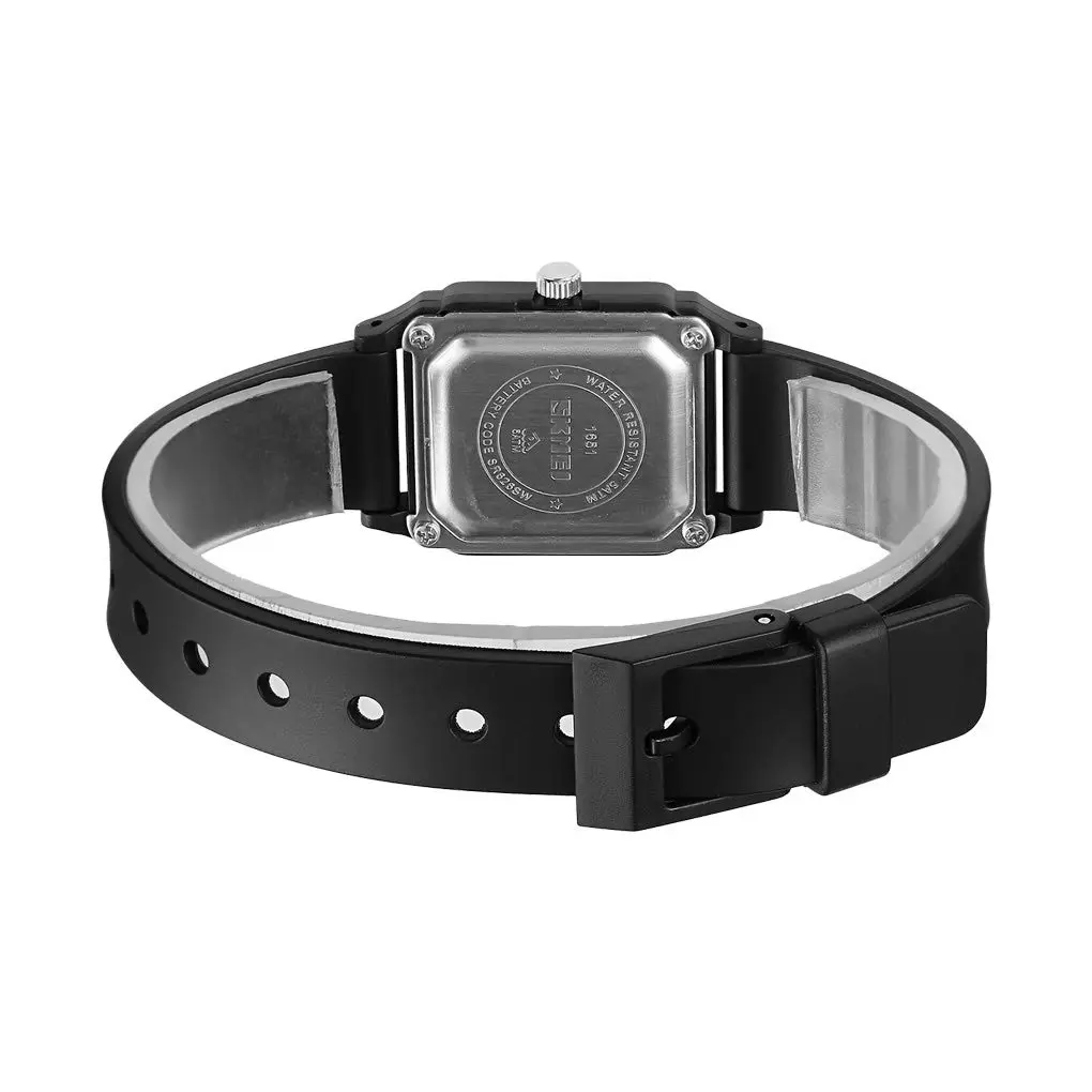 TOOCAT Women Wrist Watch, Ultra-Thin Analog Quartz Waterproof Watch for Women (Black-5) - view 6