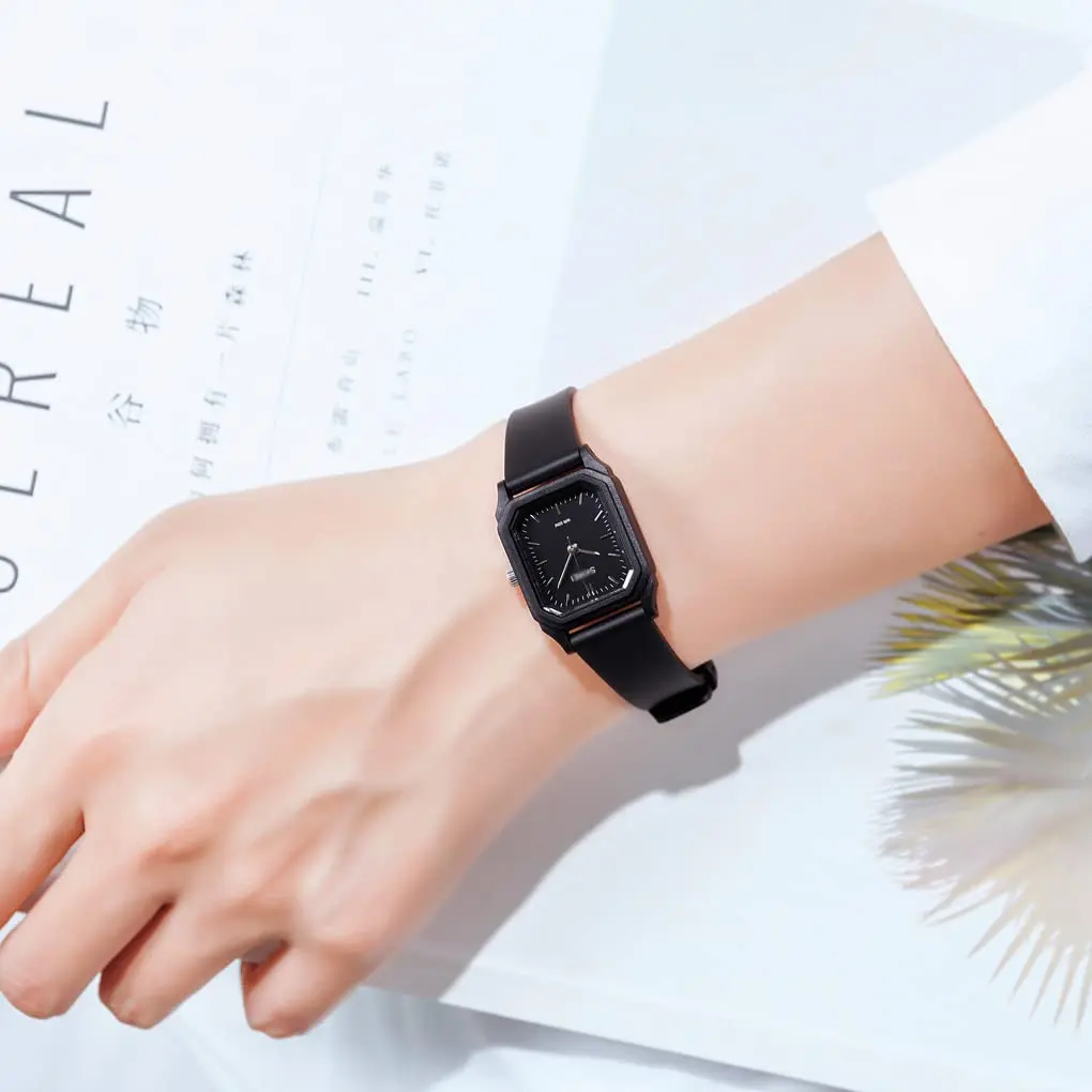 TOOCAT Women Wrist Watch, Ultra-Thin Analog Quartz Waterproof Watch for Women (Black-5) - view 2