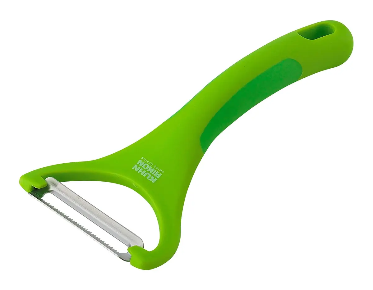 Kuhn Rikon Auto Safety LidLifter Can Opener & Piranha Y Peeler Set, Black & Green - view 5