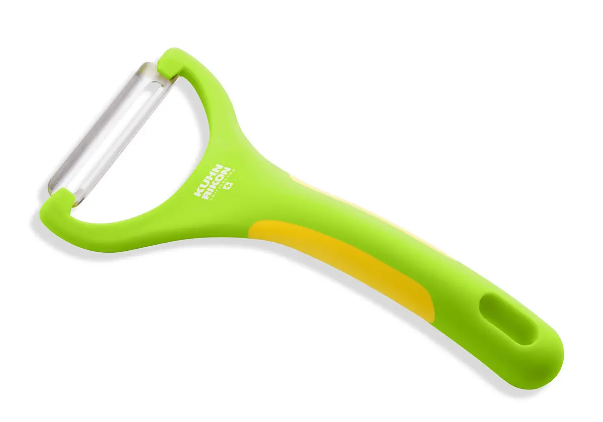 Kuhn Rikon Auto Safety LidLifter Can Opener & Piranha Y Peeler Set, Black & Green - view 6