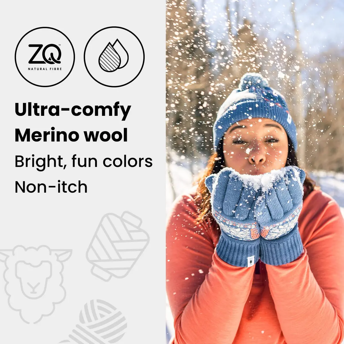 Smartwool Merino Wool Glove | Touchscreen Compatible Winter Gloves for Men and Women, Small - view 3