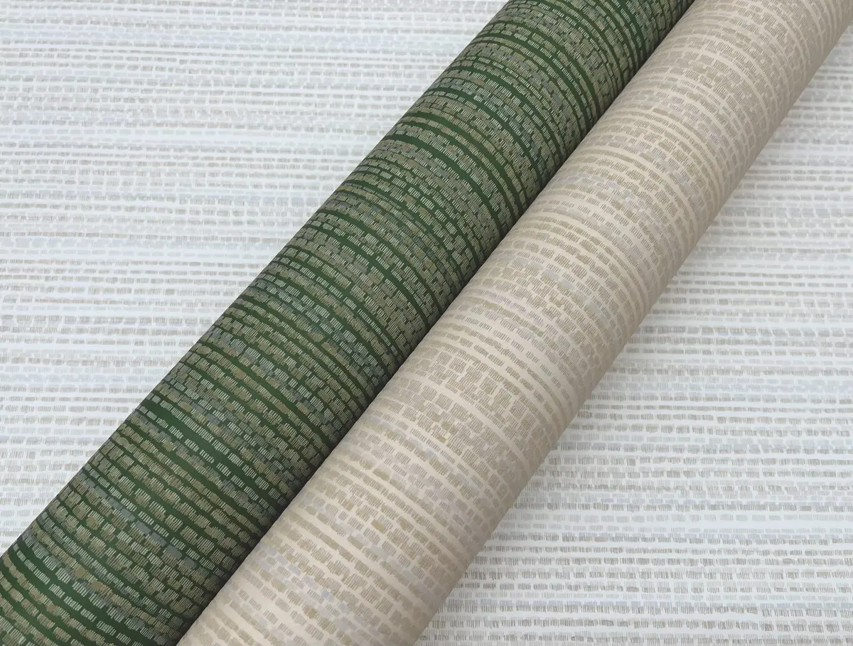 Erin & Ben Co. PSW1449RL Warm Wheat Tick Mark Texture Premium Peel and Stick Wallpaper, Beige | Modern Geometric Design, 20.5 inches x 20 feet - view 6