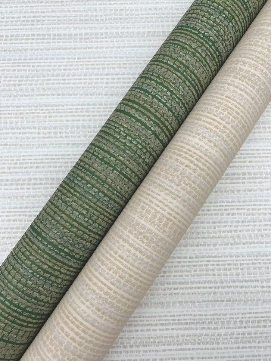 Erin & Ben Co. PSW1449RL Warm Wheat Tick Mark Texture Premium Peel and Stick Wallpaper, Beige | Modern Geometric Design, 20.5 inches x 20 feet - view 4