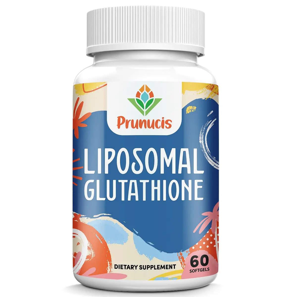 Prunucis Liposomal Glutathione 60 Softgels | Antioxidant Support with Liposomal Technology - main product image