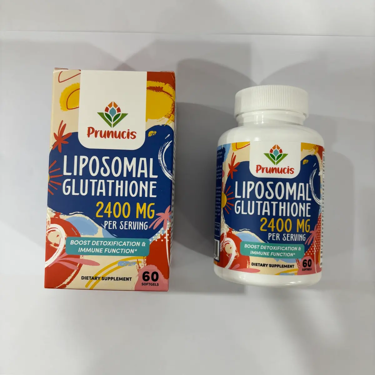 Prunucis Liposomal Glutathione 60 Softgels | Antioxidant Support with Liposomal Technology - view 2