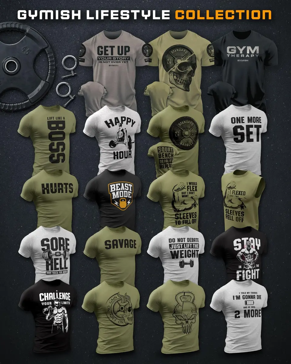 Gymish Lifestyle Strength Is Earned Not Given T-Shirt for Men | Motivational Gym Wear - view 6