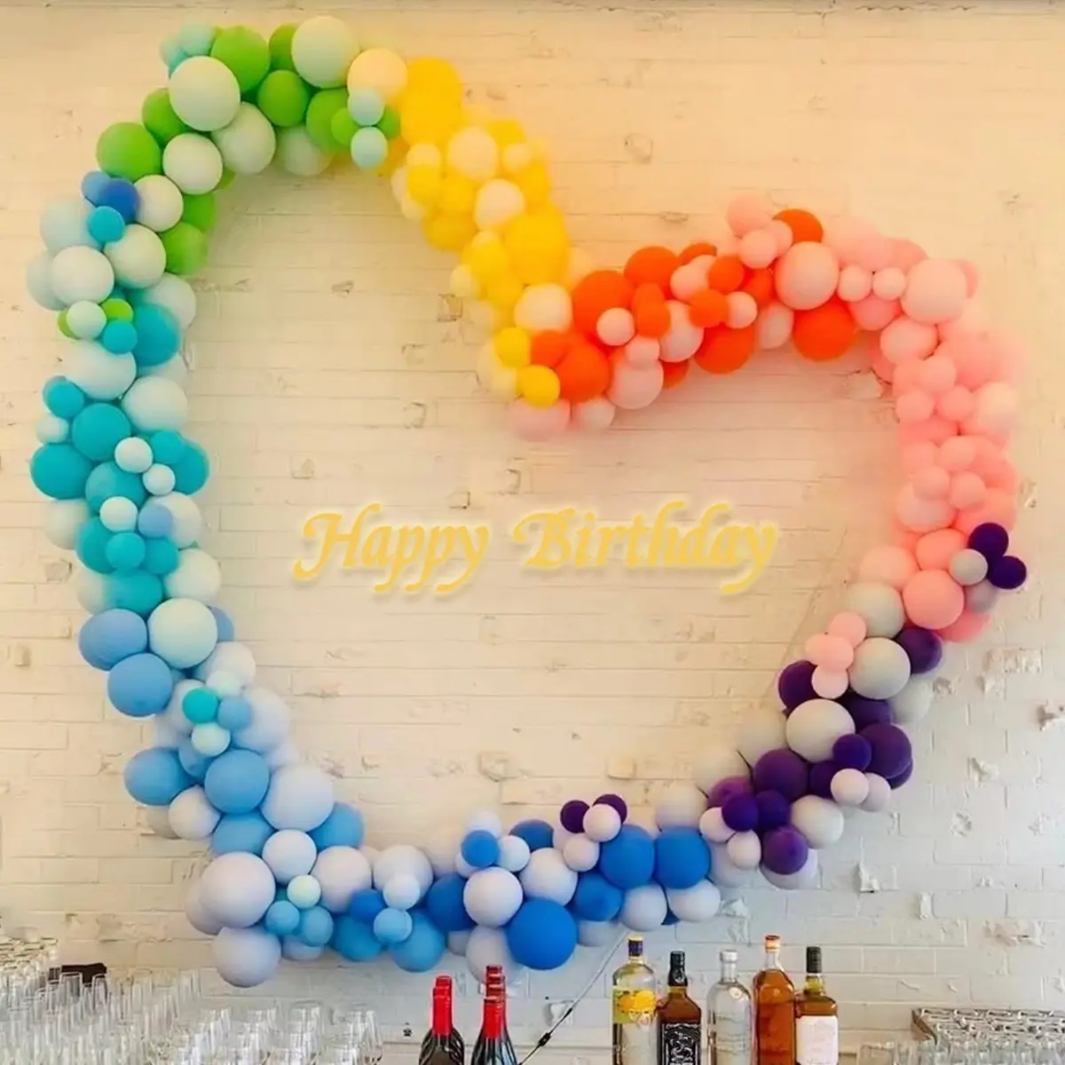 KUULBELA Yellow Balloons 110Pcs, 5 Inch Small Yellow Latex Party Balloons | Birthday Wedding Baby Shower Decorations - view 4
