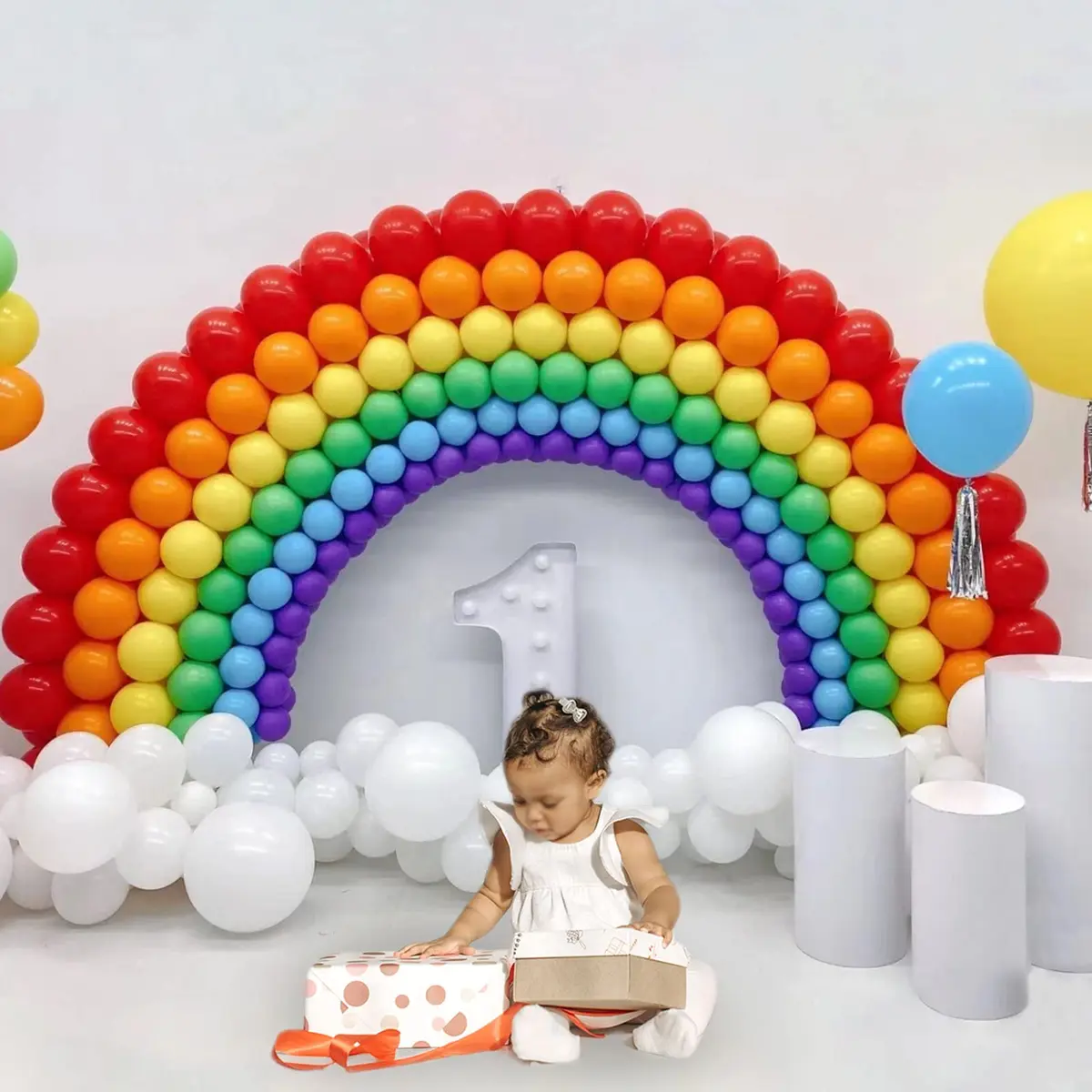 KUULBELA 5 Inch Latex Balloons Assorted Colors, 110 Pcs | 12.7 cm (5 Inch) Balloons for Parties - view 5