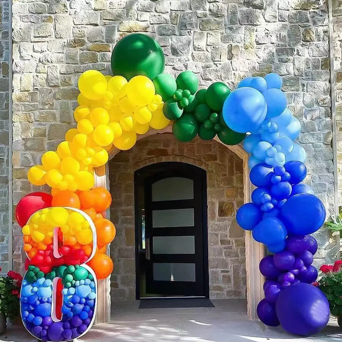KUULBELA 5 Inch Latex Balloons Assorted Colors, 110 Pcs | 12.7 cm (5 Inch) Balloons for Parties - view 6