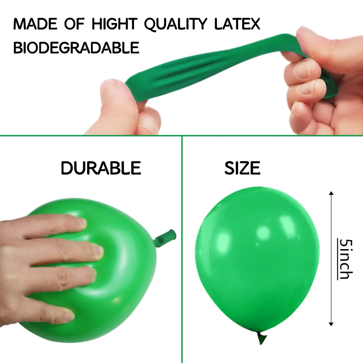 KUULBELA 5 Inch Latex Balloons Assorted Colors, 110 Pcs | 12.7 cm (5 Inch) Balloons for Parties - view 3
