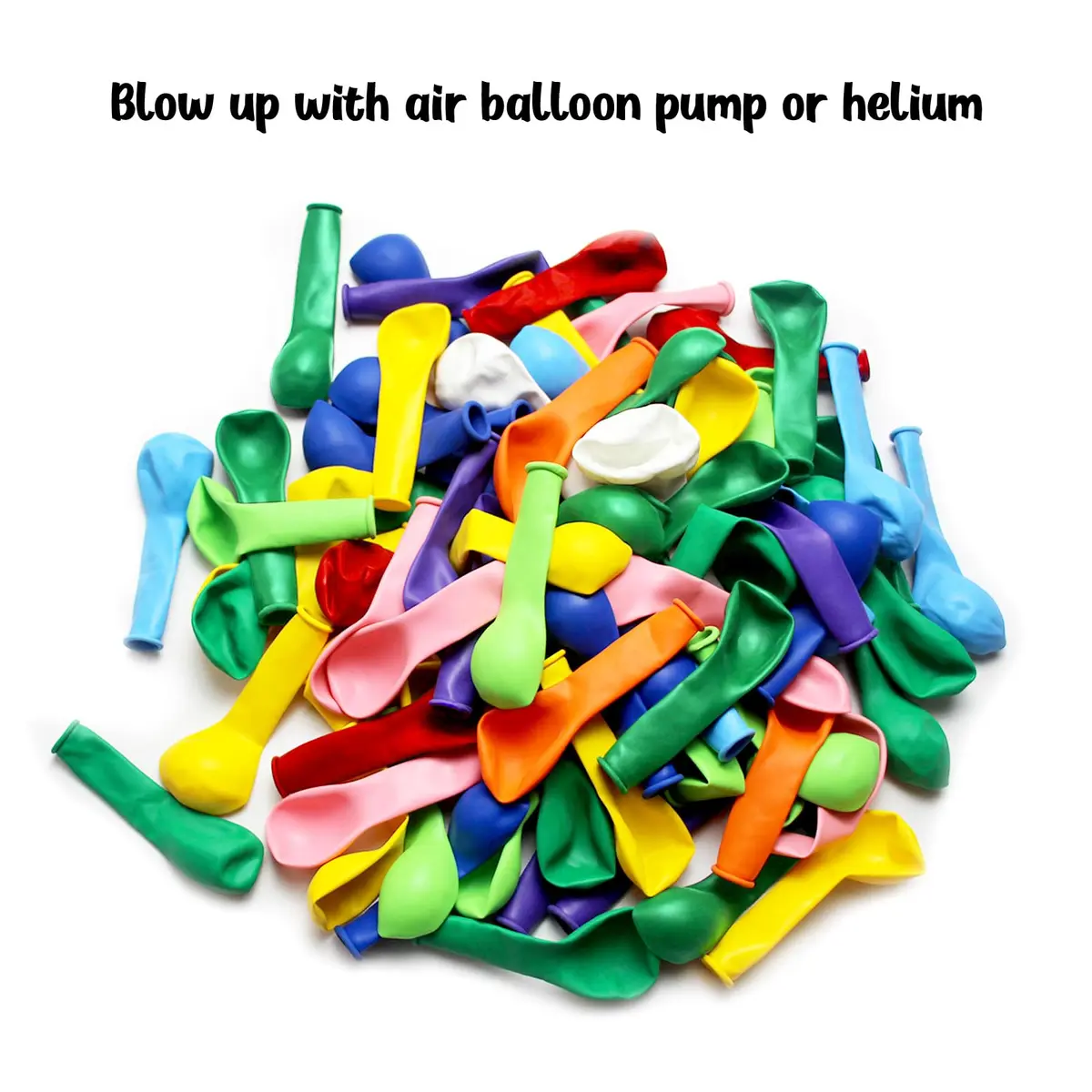 KUULBELA 5 Inch Latex Balloons Assorted Colors, 110 Pcs | 12.7 cm (5 Inch) Balloons for Parties - view 4