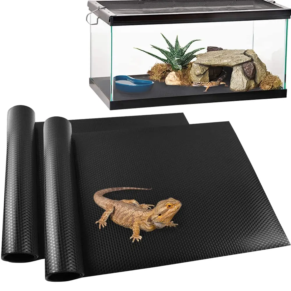 TCYPUHL Reptile Carpet 18"×79" | Safe, Reusable & Easy to Clean for Reptile Tanks - main product image