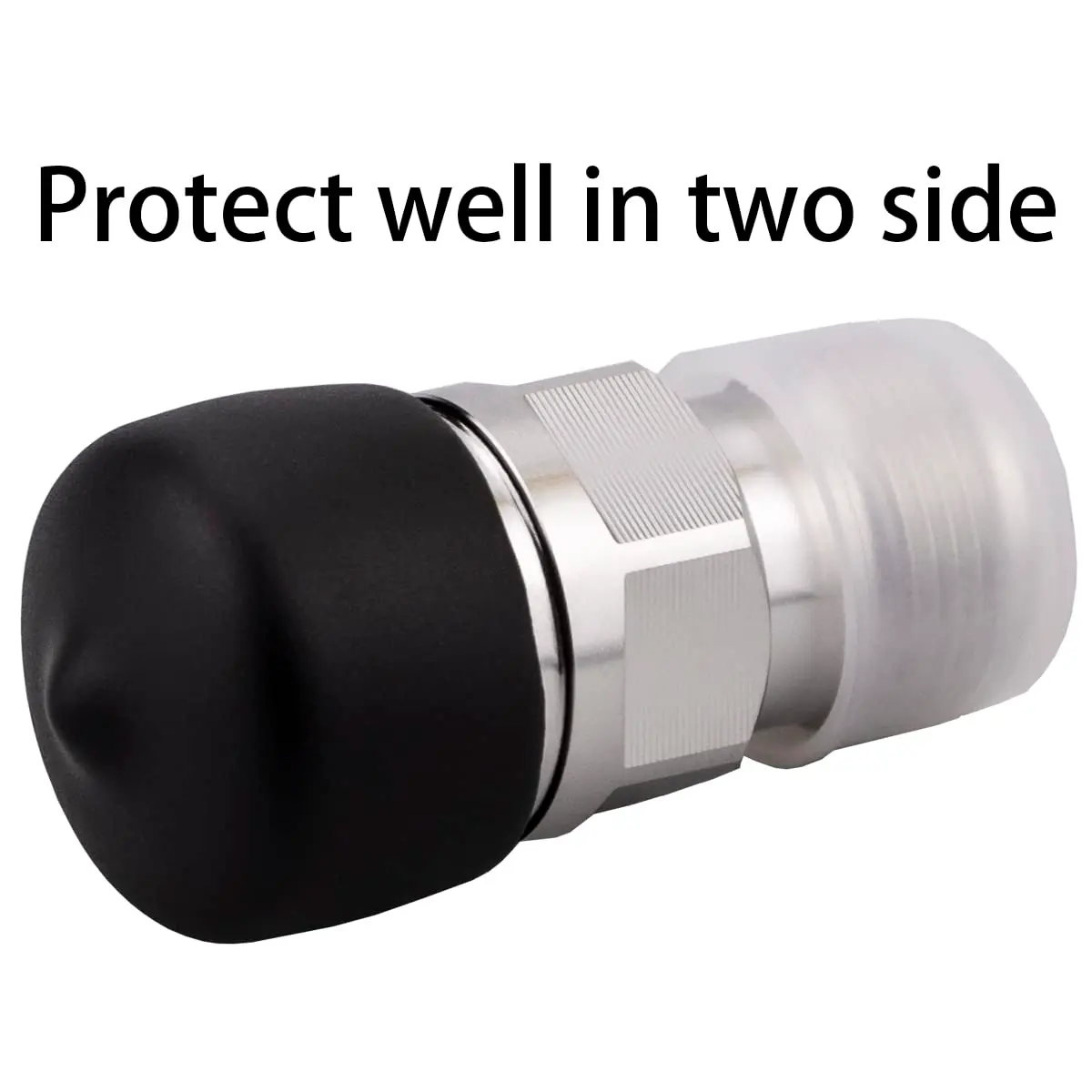 Whisary 4.3-10 Mini DIN Female to N Female Adapter 50 Ohm | RF Applications - view 6