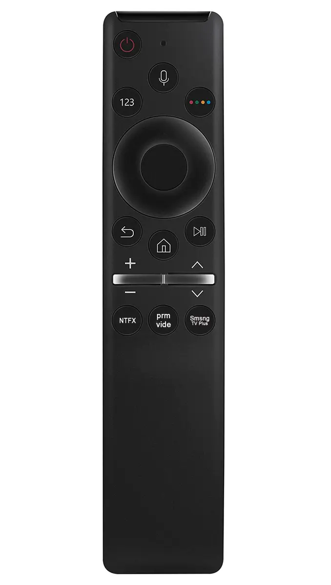AULCMEET Remote Control for Samsung AU8000 | Replacement Voice Remote, Black, 2 AA Batteries - main product image