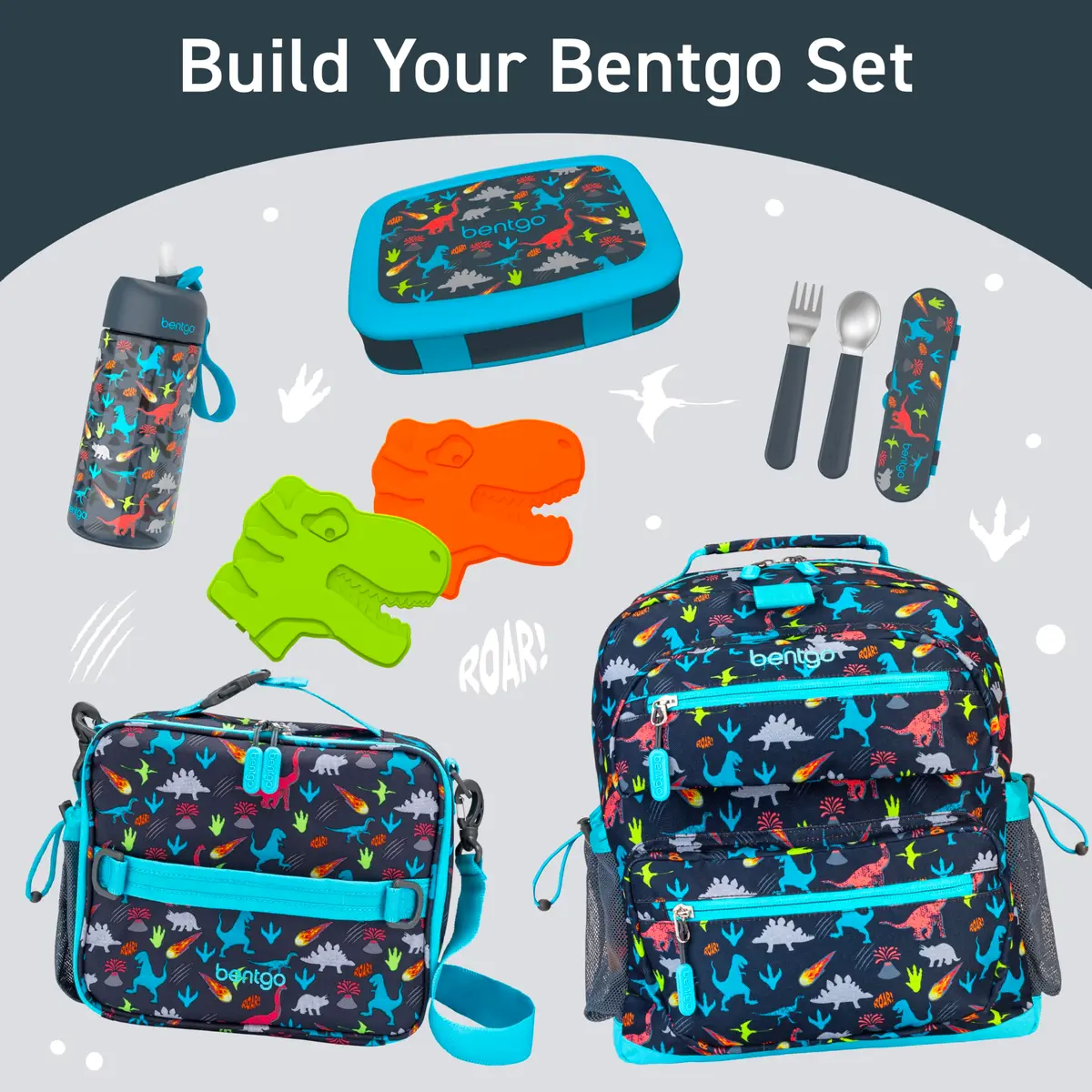 Bentgo Kids Water Bottle, Leak-Proof, Bite & Sip Spout, 15 fl oz | Durable Tritan, Kid-Friendly Colors - view 8