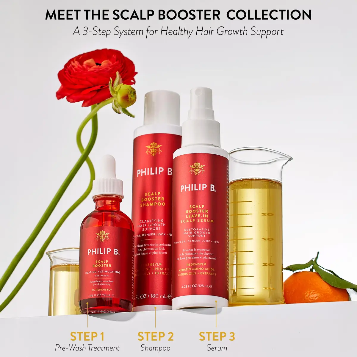 PHILIP B Scalp Booster Shampoo 180ml | Hair Density & Volume Support - view 5