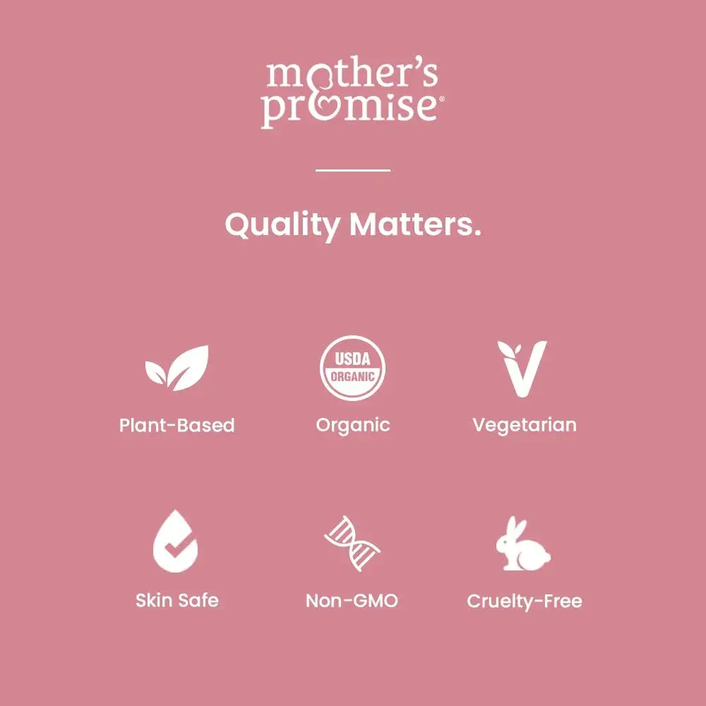Mother's Promise Organic Nipple Butter 2 Fl Oz (Pack of 2) | USDA Certified Lanolin-Free Balm for Breastfeeding Moms & Babies - view 7