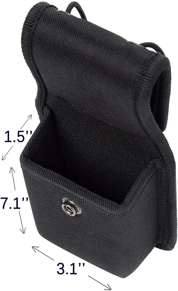 LUITON Universal Radio Case 4-Pack | Tactical Nylon Holster with Belt Clip for Motorola MT500, MT1000, MTS2000 & Similar Models - view 7