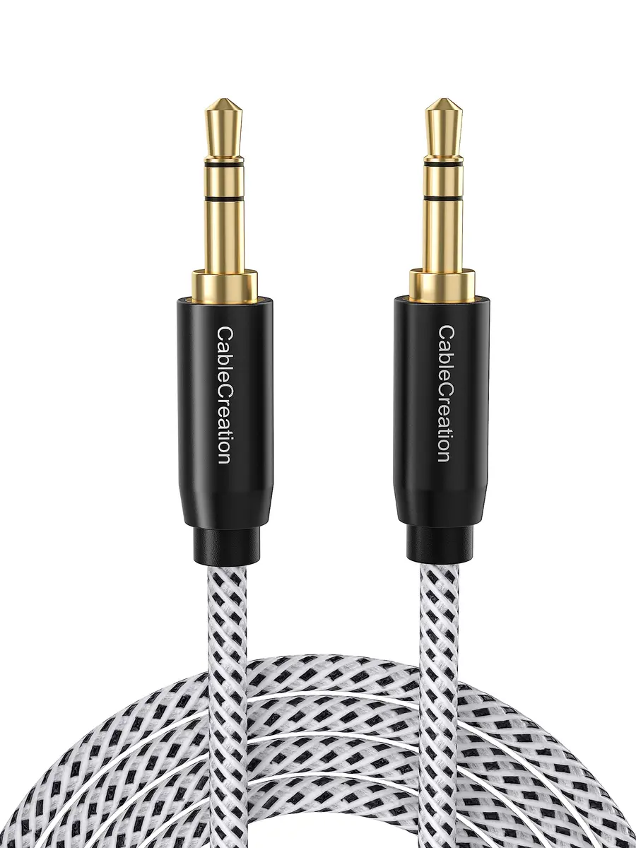 CableCreation 3Pack 3.5mm Aux Cable 6FT/1.8m | Gold Plated Audio Cord for All Devices - main product image