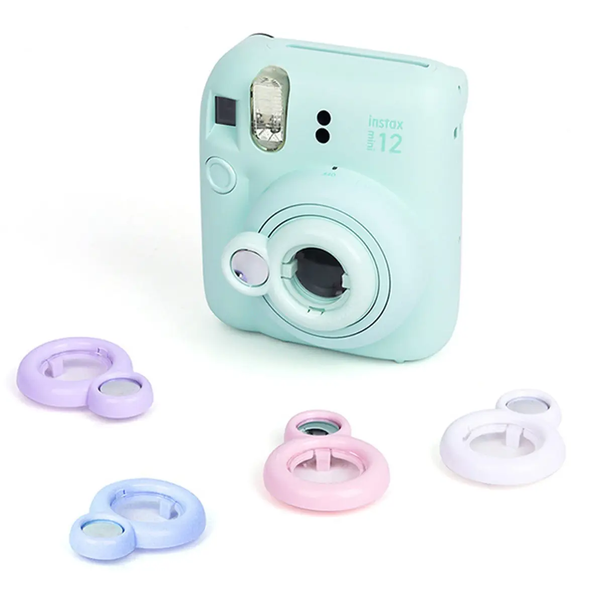 Rieibi Selfie Mirror for Fujifilm Instax Mini 12 Camera | Macro Lens with Self-Portrait Mirror - view 5