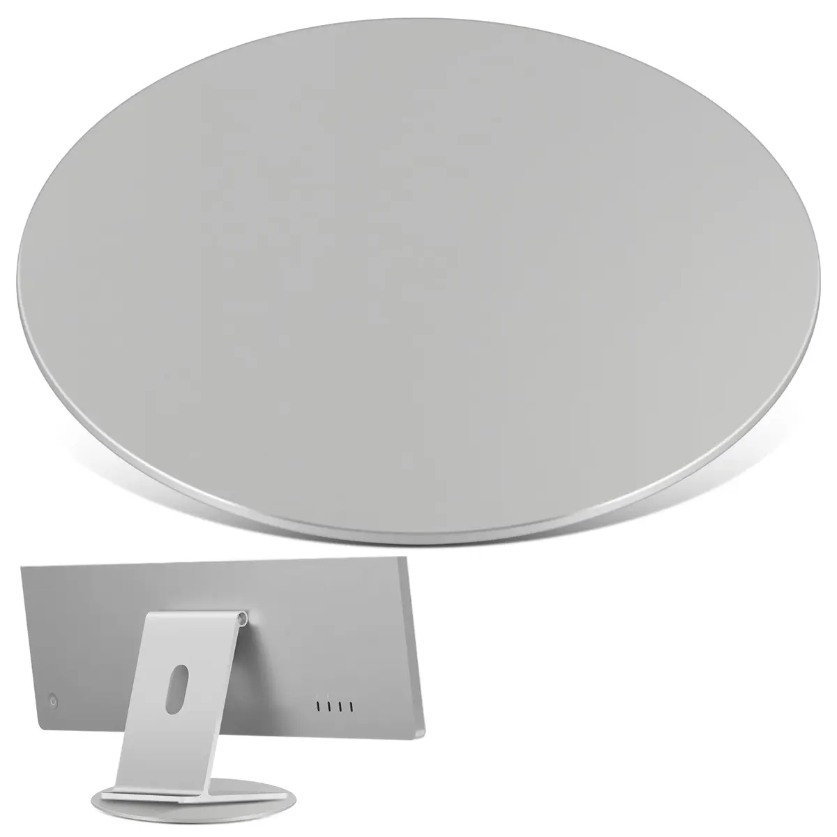 pyntop 360° Rotation Monitor Swivel Base Computer Screen Monitor Stand | Stable Aluminum Turntable for Most Monitors - main product image