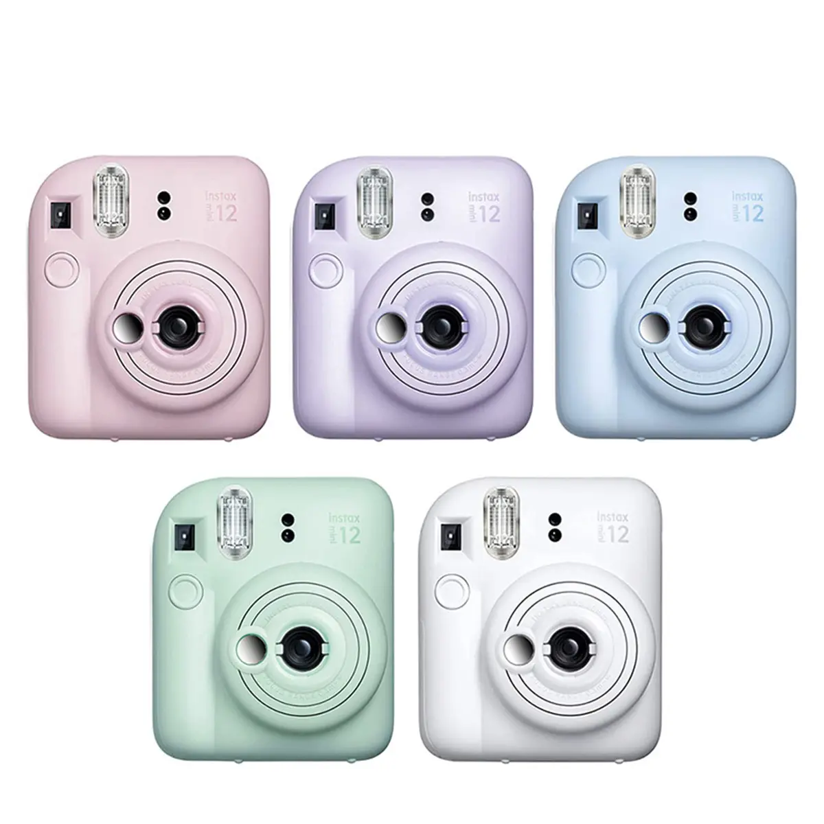 Rieibi Pink Selfie Mirror for Fujifilm Instax Mini 12 Camera | Close-up Lens with Self-Portrait Mirror - view 5