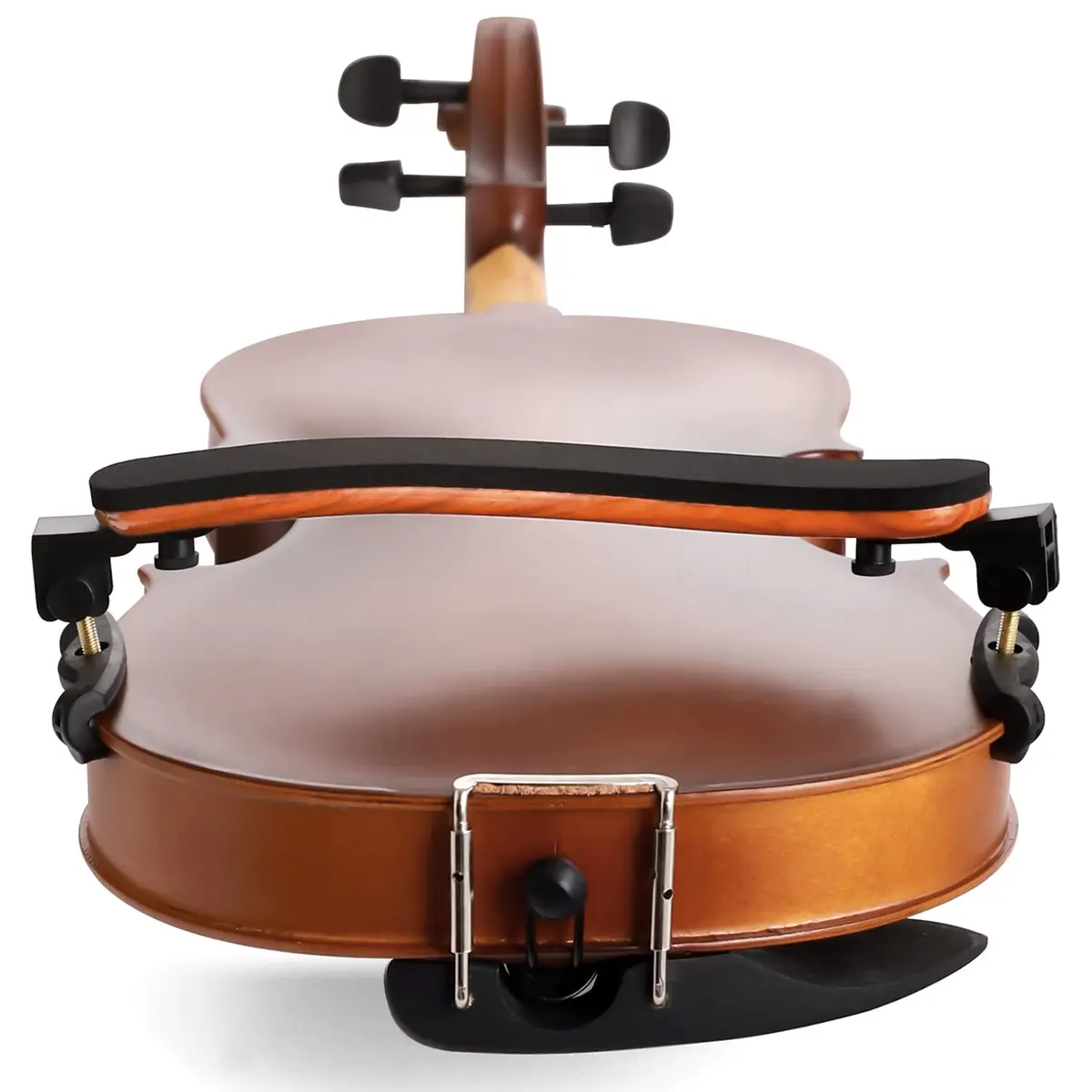 SUEWIO Violin Shoulder Rest for 4/4 and 3/4 Size, Imitation Wood Grain with EVA Foam Pad & Adjustable Feet | Lightweight & Secure Grip - view 7