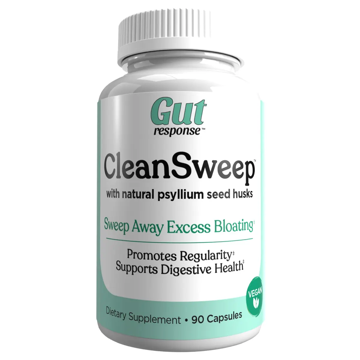 Windmill Gut Response CleanSweep Capsules Supports Digestive & Bowel Health, 90 Vegan Servings - main product image