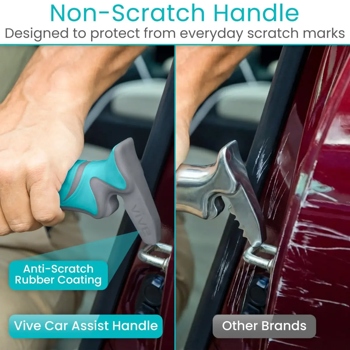 Vive Car Handle Assist for Elderly - 2 Pack | Stabilizing Support for Easy Exit - view 3