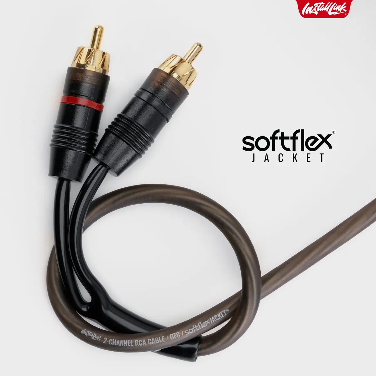Install Link RCA Audio Cable 20ft | OFC 2-Male to 2-Male, Stereo & Subwoofer - view 5
