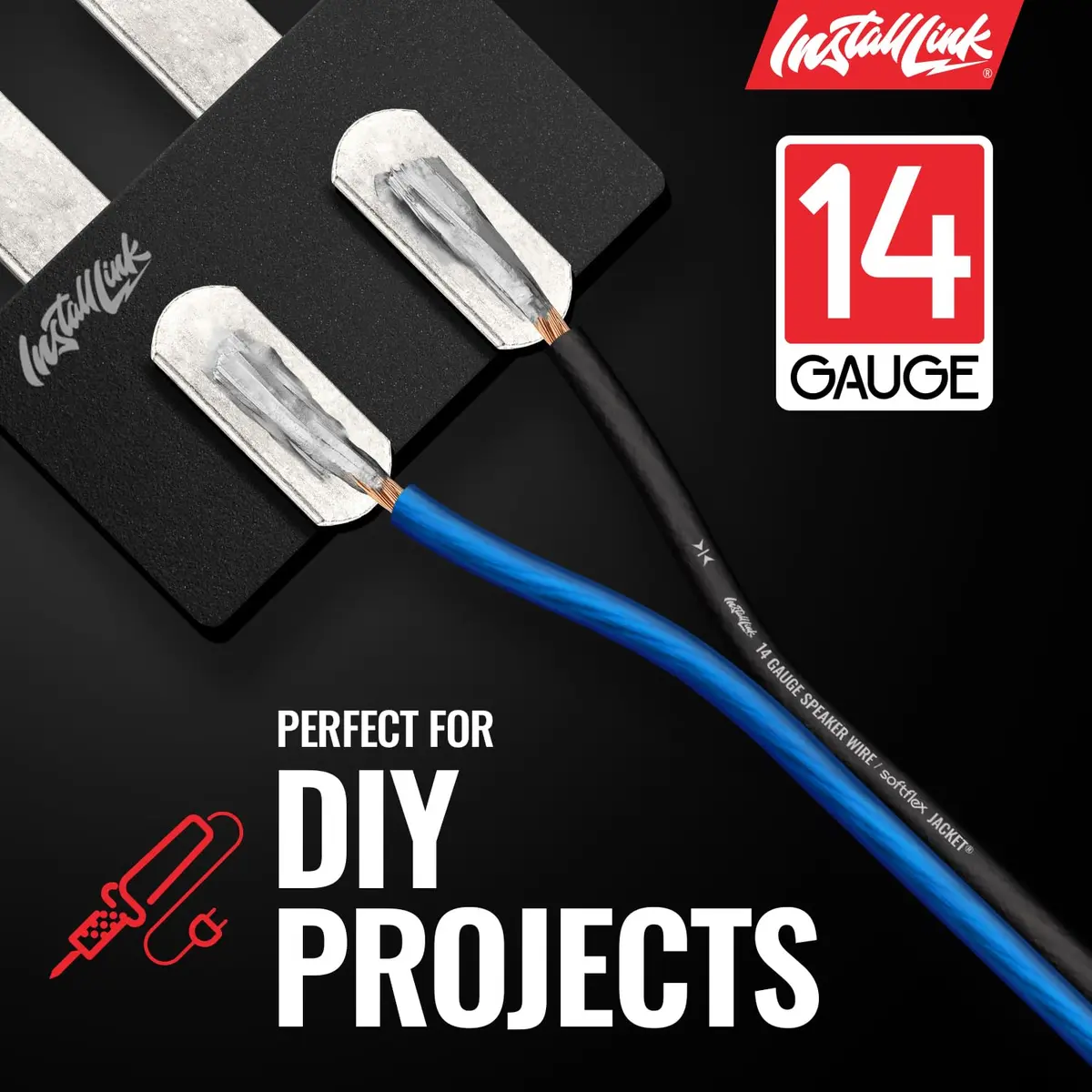 Install Link 14 AWG Gauge Speaker Wire 30.5m (100 Feet) | CCA for Home Theater & Car Audio - view 6