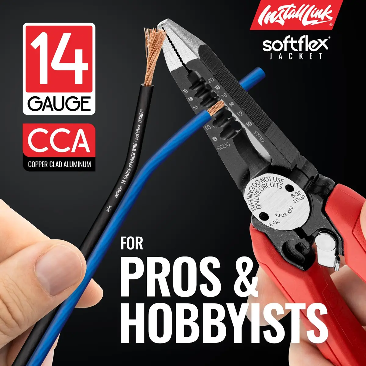 Install Link 14 AWG Gauge Speaker Wire 30.5m (100 Feet) | CCA for Home Theater & Car Audio - view 3