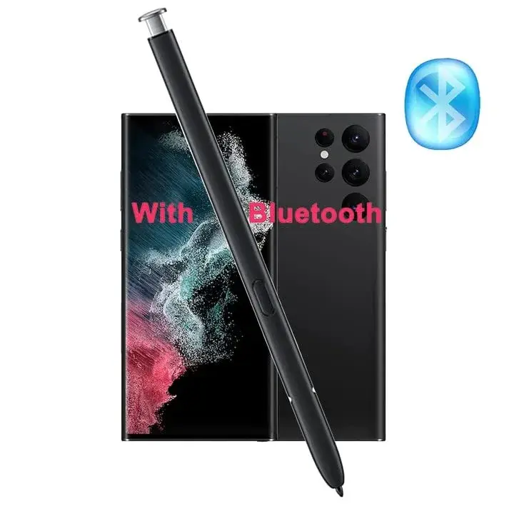 Alovexiong S22 Ultra S Pen Stylus with Bluetooth for Samsung Galaxy S22 Ultra 5G (Phantom White) | Replacement S Pen with Remote Control - view 3