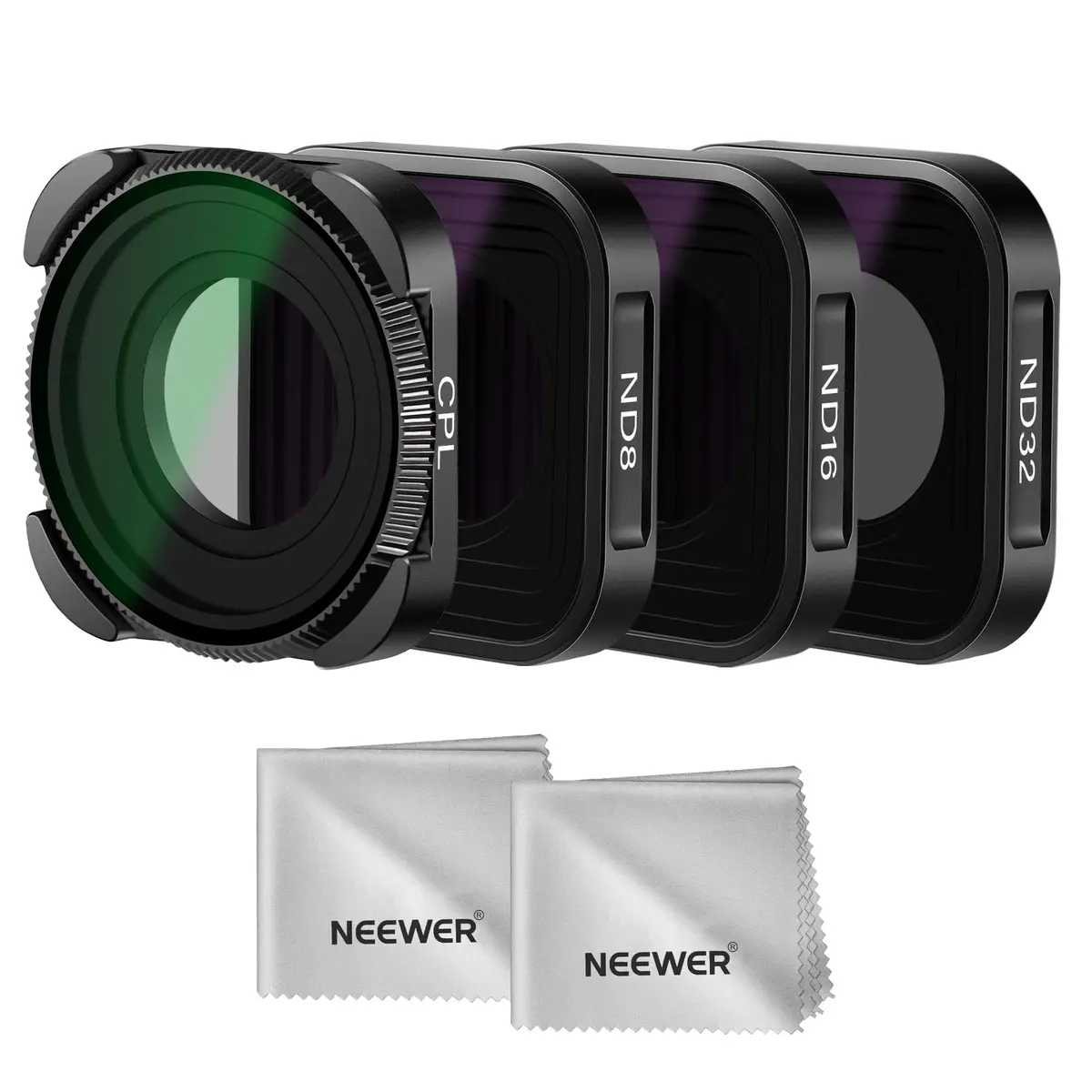 NEEWER ND & CPL Filter Set for GoPro Hero 13/12/11/10/9, 4 Pack | 4 Filters + Case - main product image
