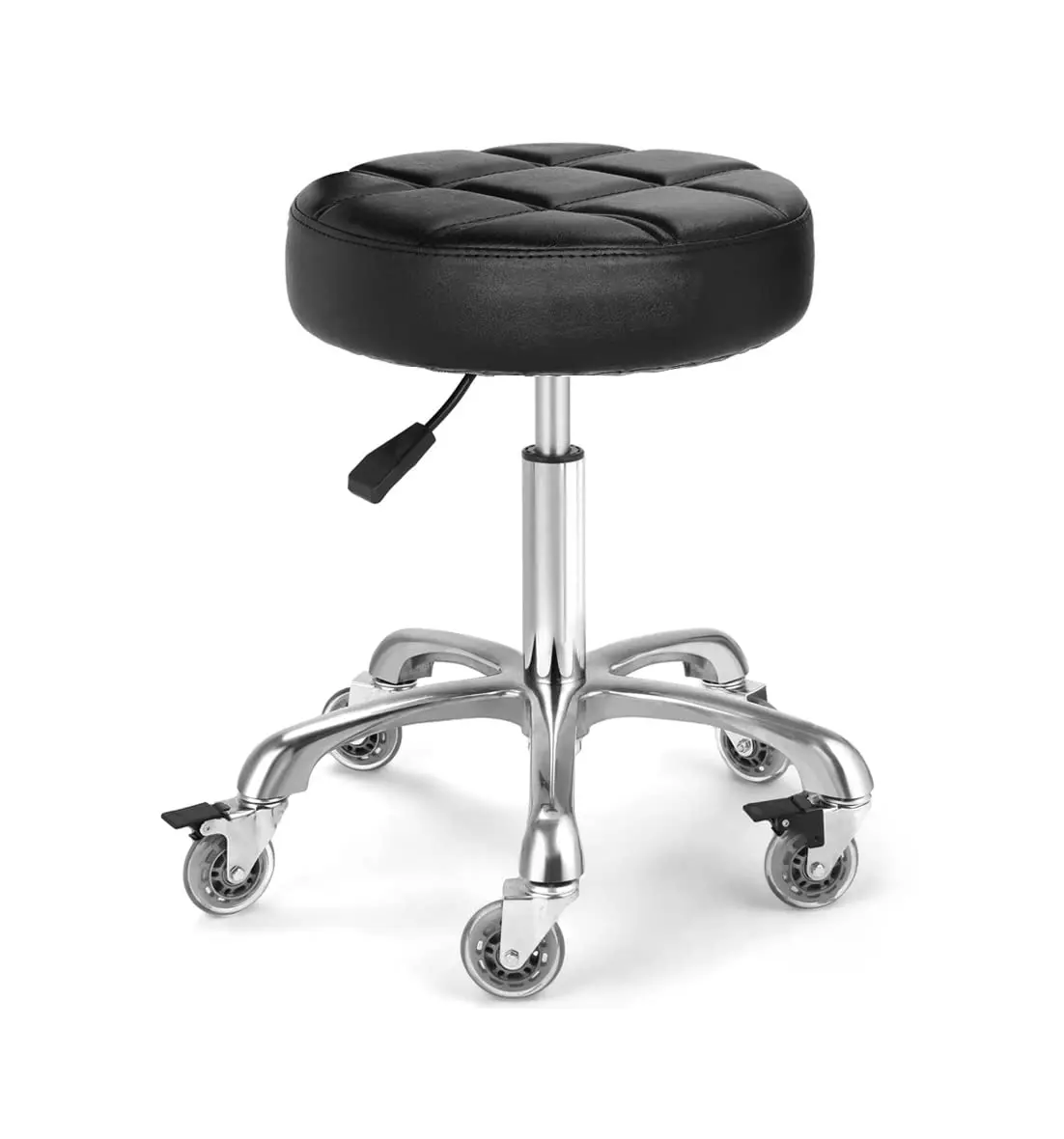 McDooFly Adjustable Heavy Duty Stool - Swivel Backless Chair for Salon & Office, 18-22 in - main product image