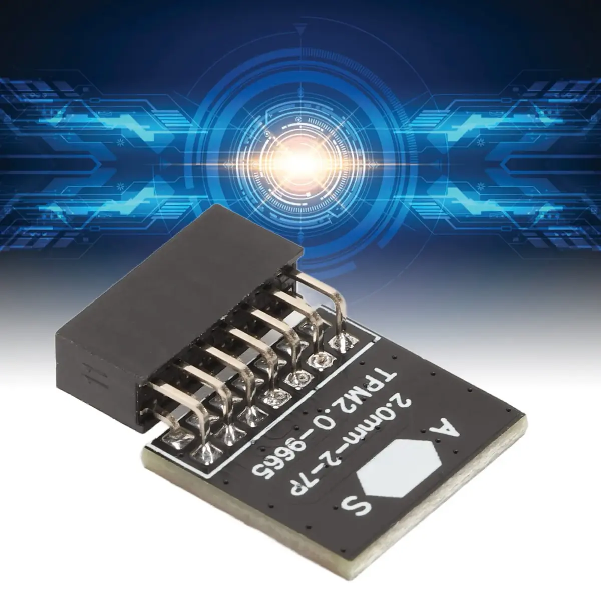 ASHATA TPM 2.0 Module 14-Pin System for Intel & AMD Motherboards | Security Chip for Windows 11 - view 3
