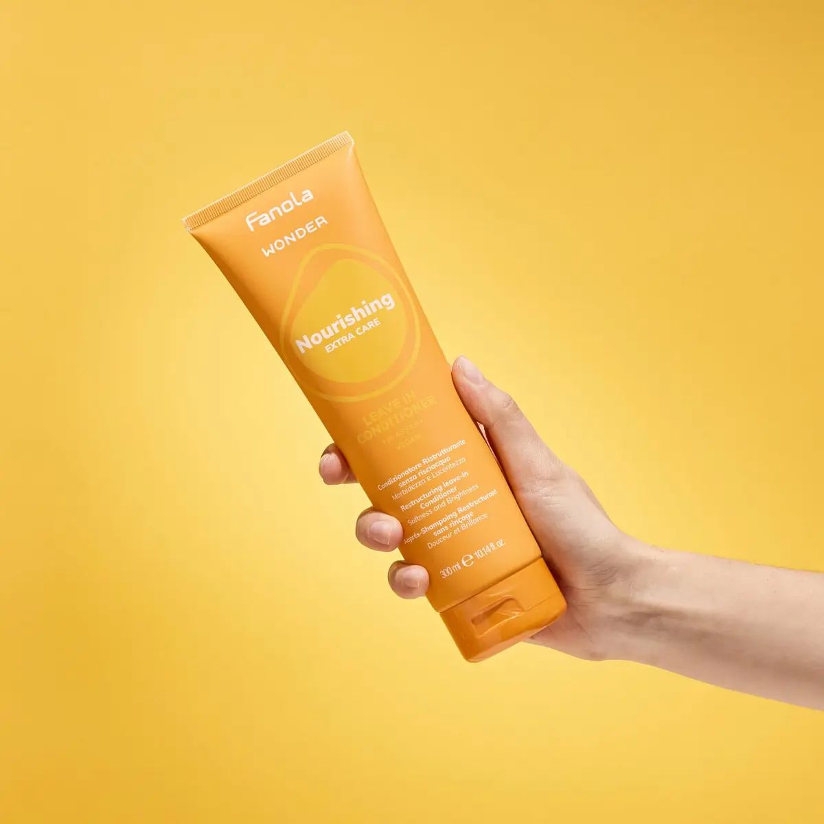 Fanola Restructuring Leave-In Conditioner & Repair Hair Treatment 300ml (10.14 Fl Oz) | Deep Hydration for Damaged, Frizzy Hair - view 2
