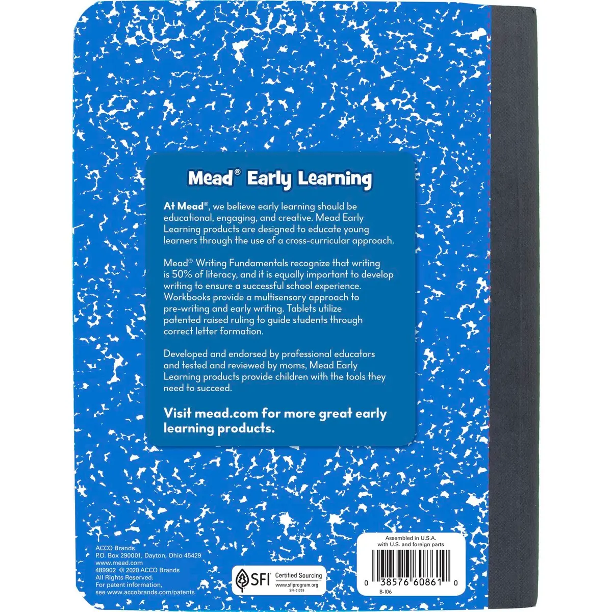 Mead Primary Composition Book, Grades K-2, 7-1/2" x 9-3/4" | Primary Ruled Handwriting Practice (70-120c) - view 8