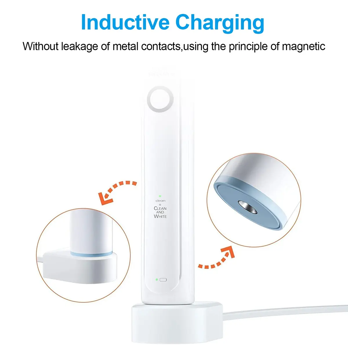 ENGFYADSY Charger Base Replacement for Philips Sonicare HX6100 | Travel & Waterproof - view 3