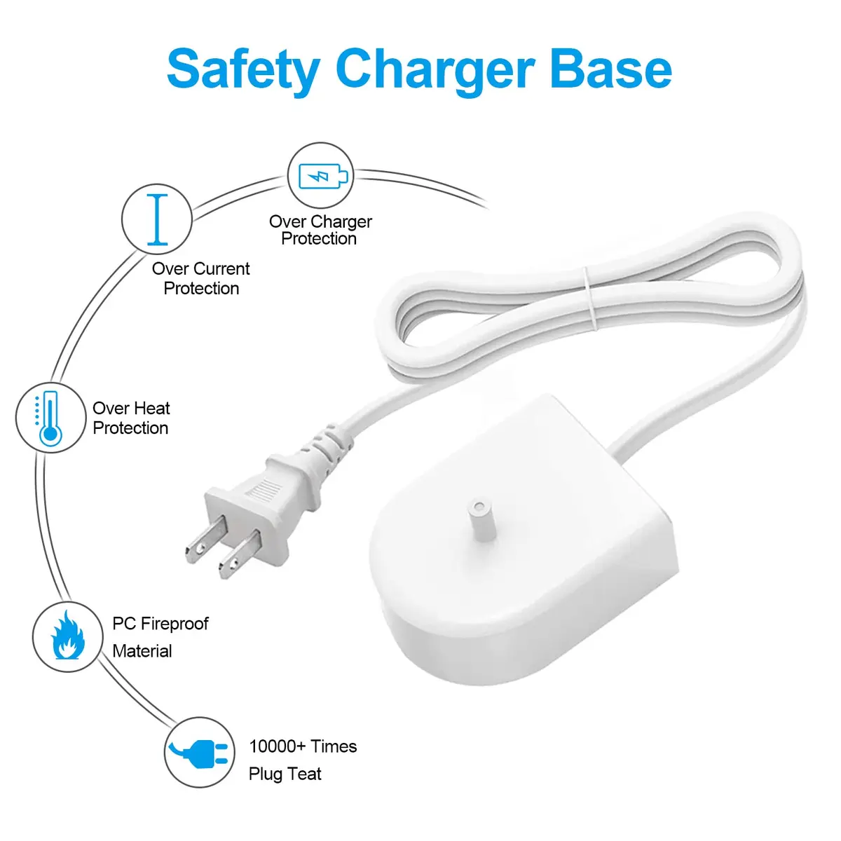 ENGFYADSY Charger Base Replacement for Philips Sonicare HX6100 | Travel & Waterproof - view 4