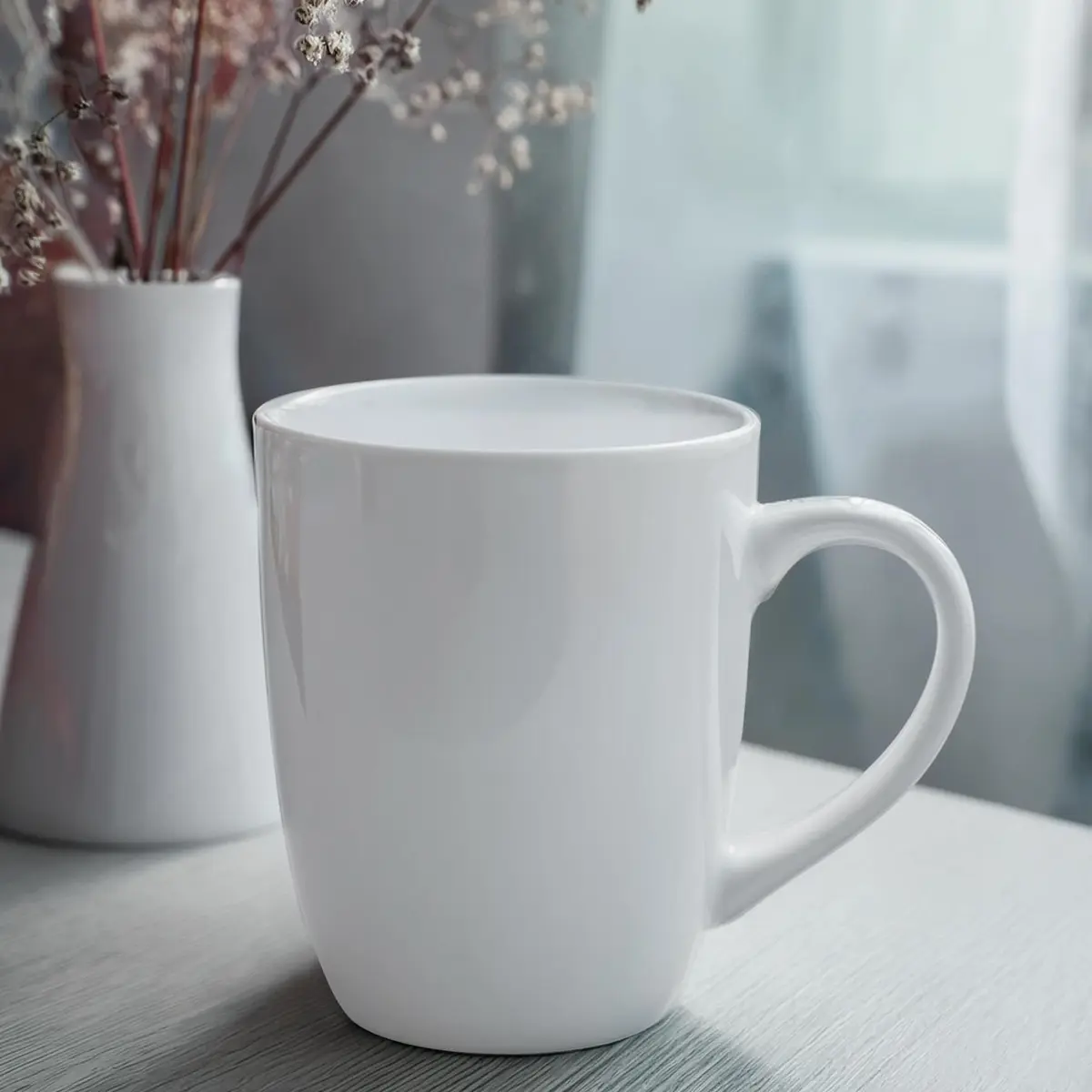 Glasmark Krosno 1992 Coffee Mug Set of 6 | 300 ml Ceramic Cups for Hot Drinks - view 8