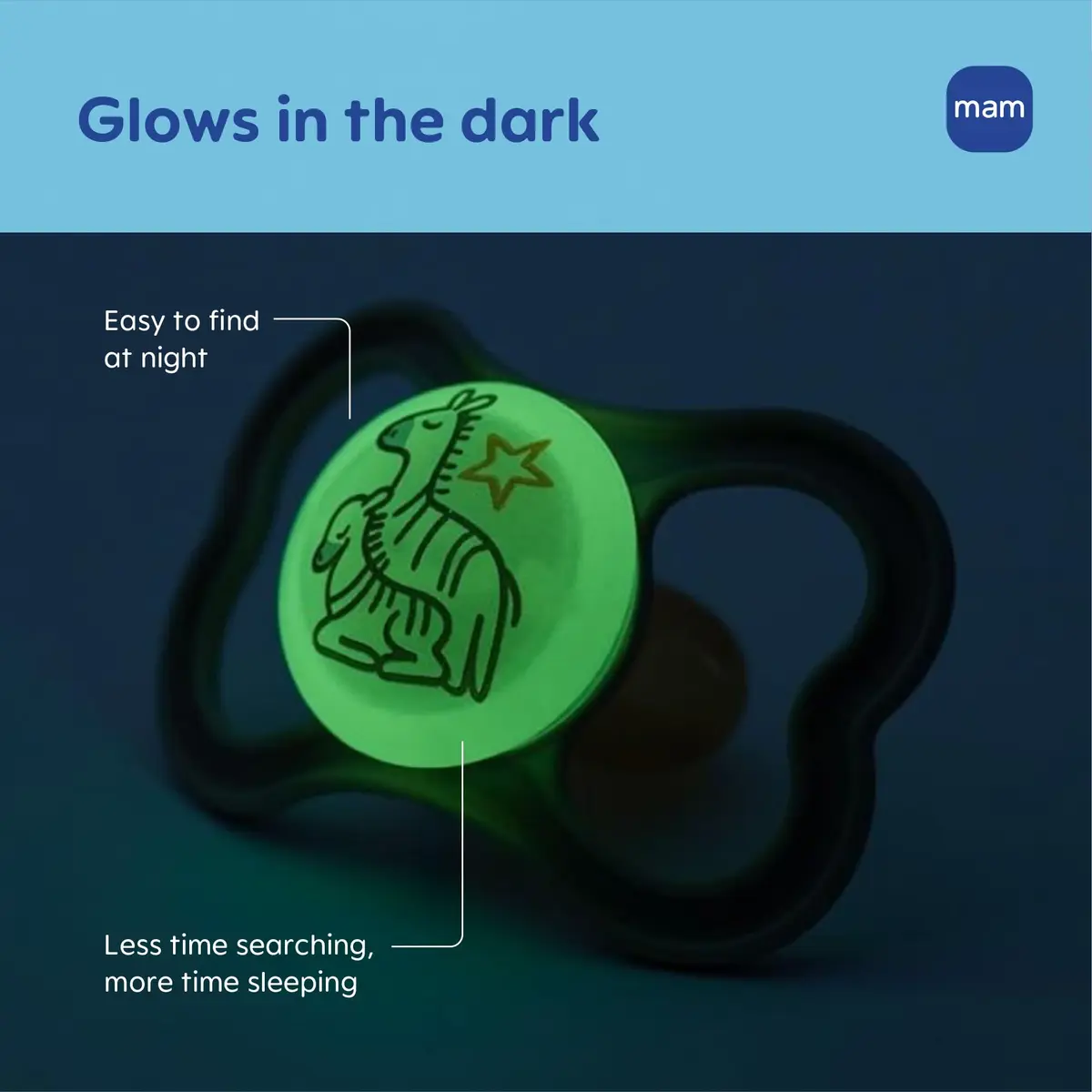 MAM Air Pacifier 16+ Months Extra Air Flow Sensitive Skin 4 Pack | Gentle Breathable Comfort - view 4