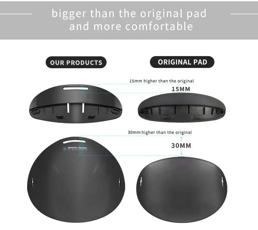 Globular Cluster Comfortable Kit Compatible with Meta Quest Pro | Soft Foam Support & Family Switchable Fit - view 4