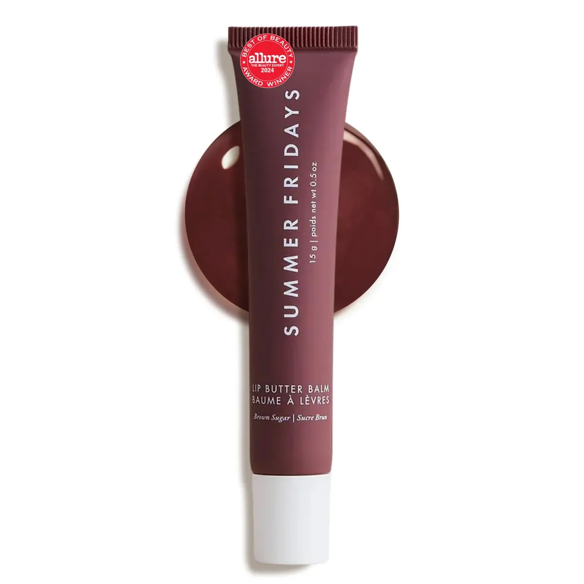 Summer Fridays Lip Butter Balm - Moisturizing Lip Gloss for Instant Shine + Sheer Color - With Nourishing Shea Butter - 0.5 Oz - main product image