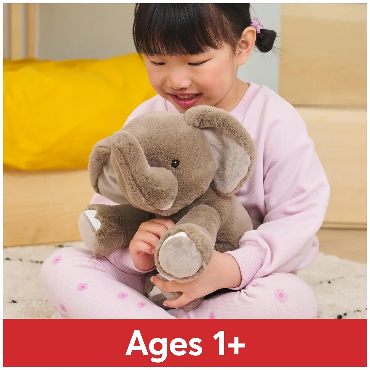 GUND Chai 10-Inch Elephant Plush Sensory Toy for Ages 0+ | Soft, Huggable & Collectible - view 4